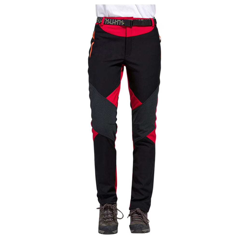 Red Waterproof Windproof Winter Ski Pants M7011