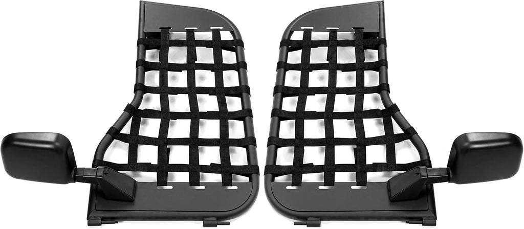 Steel Tubular Trail Door with Side Mirror E43509