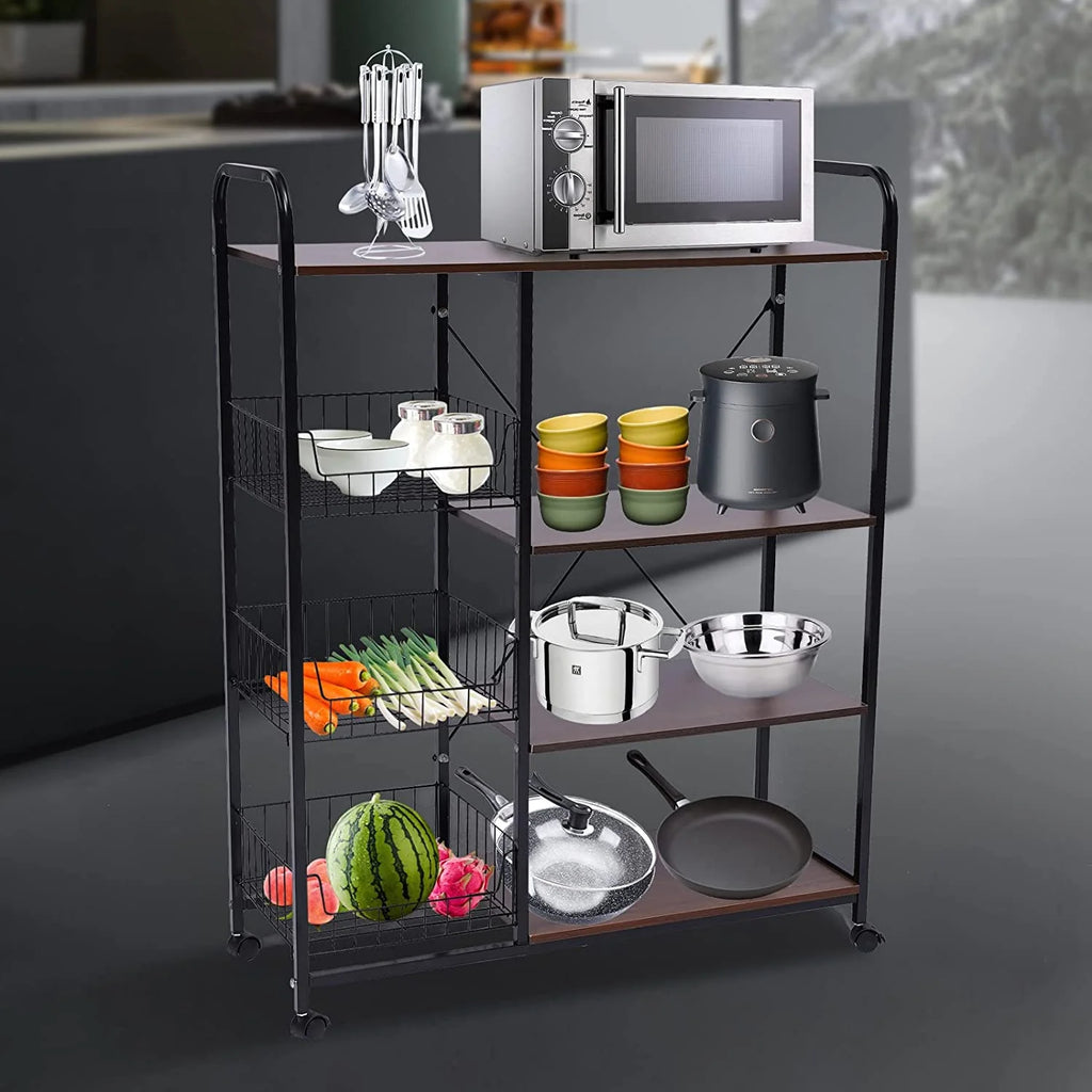 Industrial Microwave Oven Stand with Storage Shelf M1468