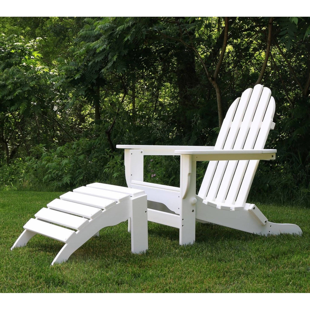 White Twin Ottoman A981