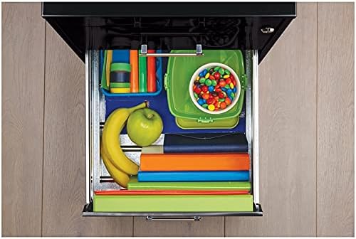 Black 3 Metal Organizer Pencil Drawer Vertical File Cabinet O1940