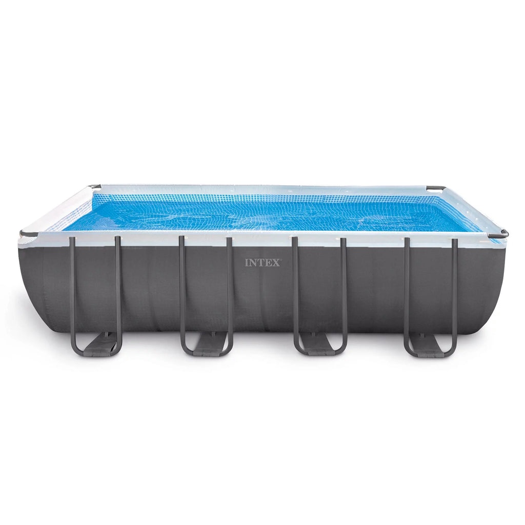 18ft x 9ft x 52in Rectangular Frame Pool Set W30618
