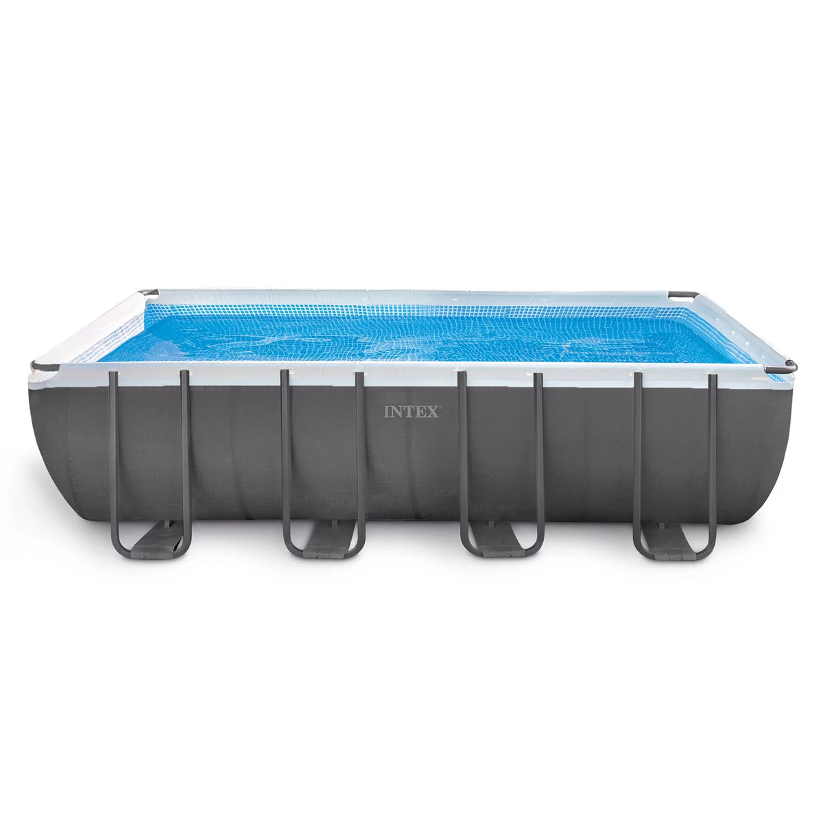 18ft x 9ft x 52in Rectangular Frame Pool Set W30618
