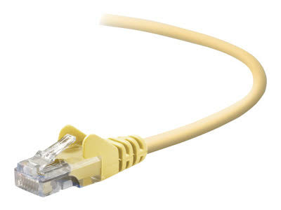 CAT 5e UTP Crossover Cable 10 ft Yellow N976