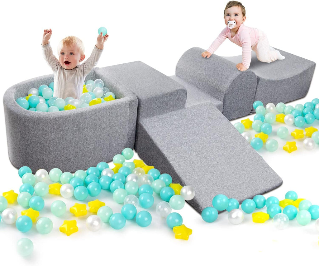 Soft Foam Climbing Blocks and Ball Pit J815462
