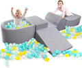 Soft Foam Climbing Blocks and Ball Pit J815462