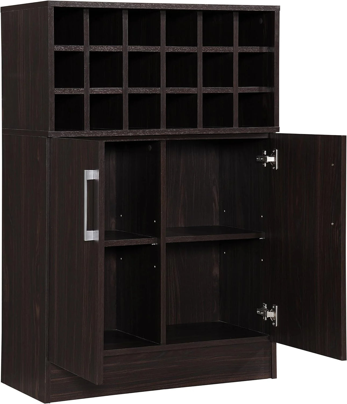 Faux Wood Wine Cabinet O413