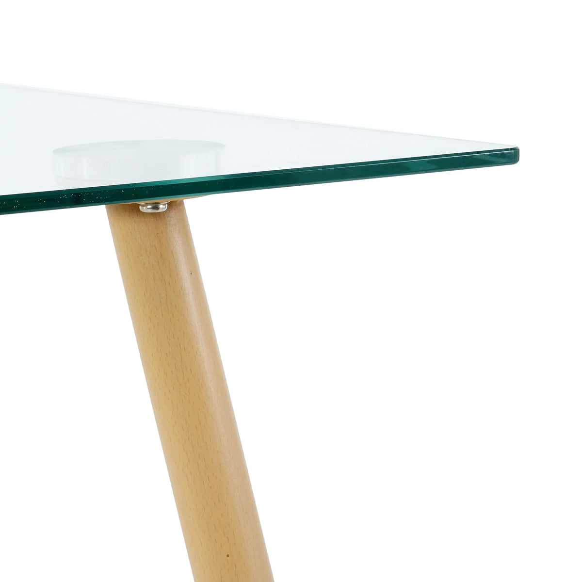 51" Rectangular Tempered Glass Dining Table F904