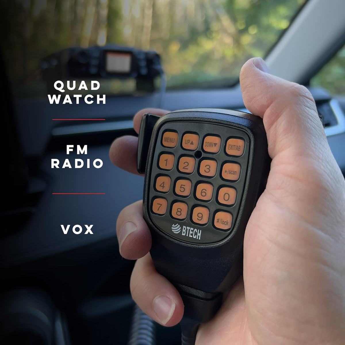 50 Watt Dual Band VHF UHF Mobile Radio G76720