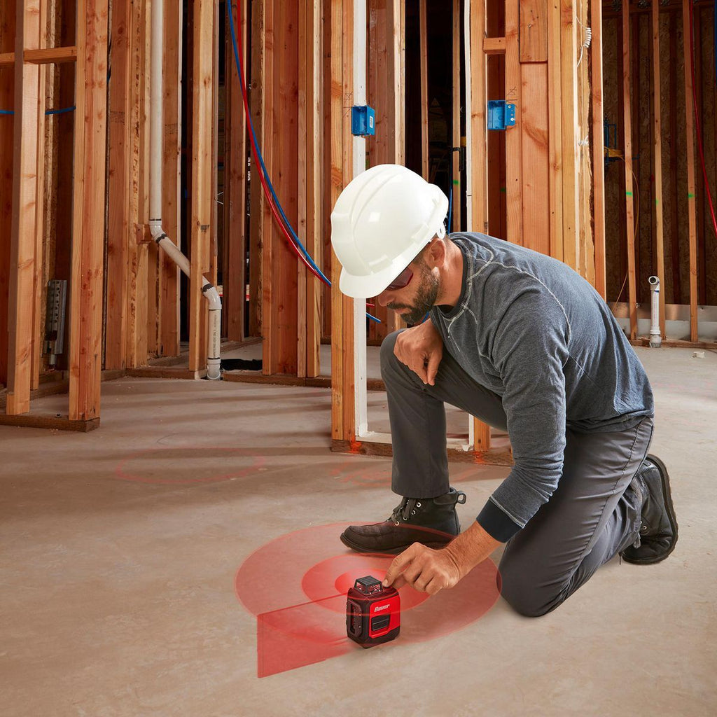 Self-Leveling 360 Horizontal Cross-Line Laser Level F148