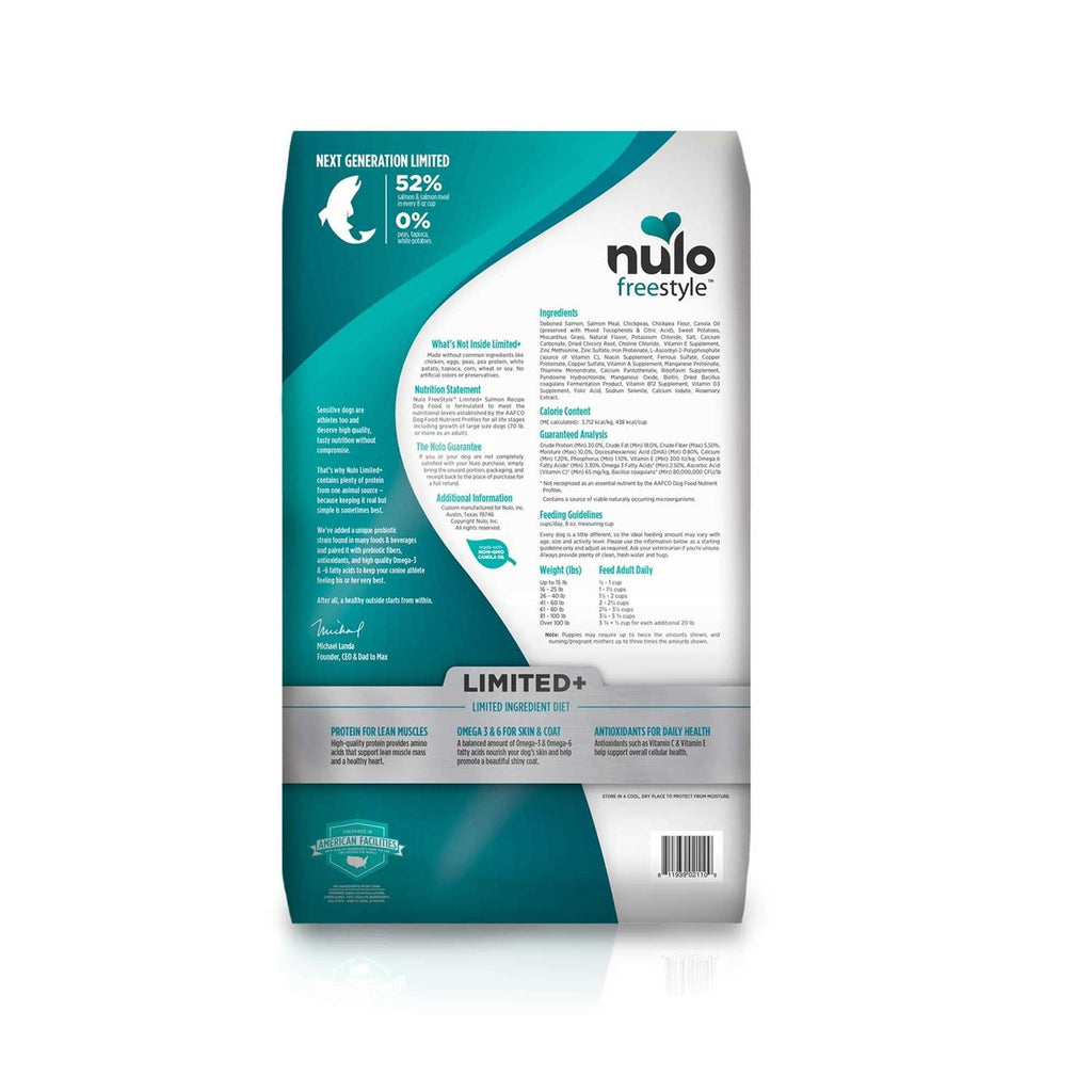 Salmon Recipe Grain-Free Dry Dog Food U4083