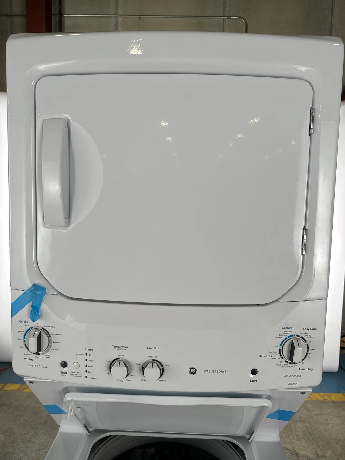 3.8 cu. ft. Washer 5.9 cu. ft. Electric Dryer Combo White U179