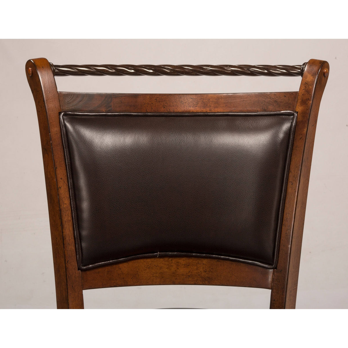 Swivel Counter Stool, Medium Brown Cherry K316281