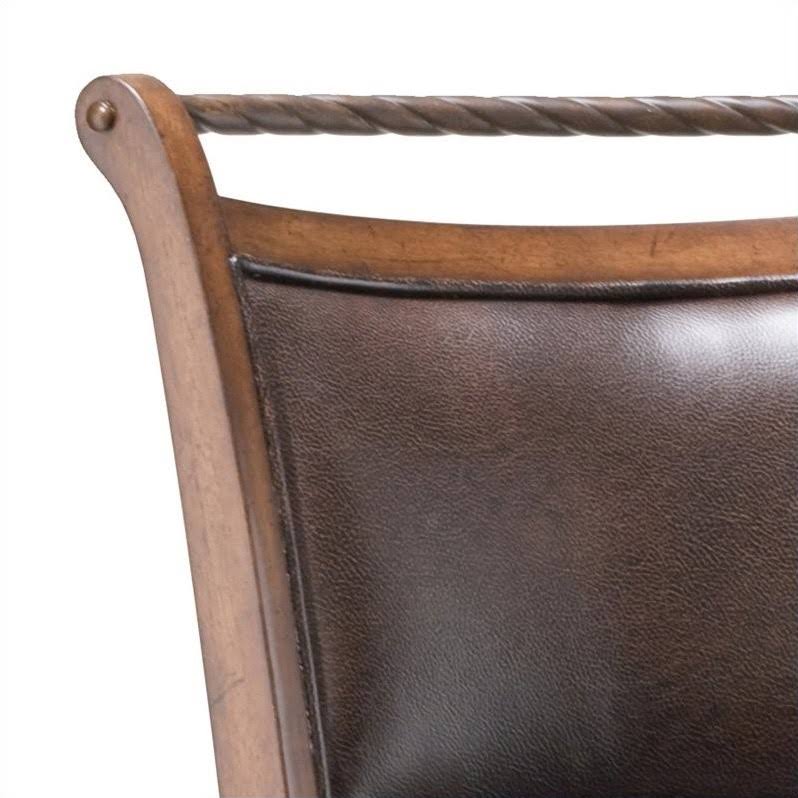 Swivel Counter Stool, Medium Brown Cherry K316281
