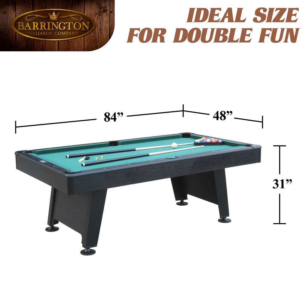 84 Arcade Pool Table with Dartboard Set B620169
