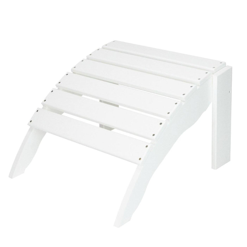 White Twin Ottoman A981