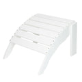 White Twin Ottoman A981