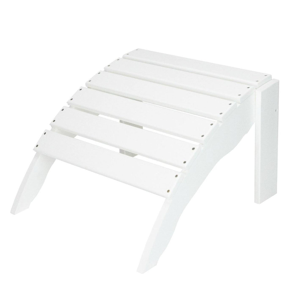 White Twin Ottoman A981