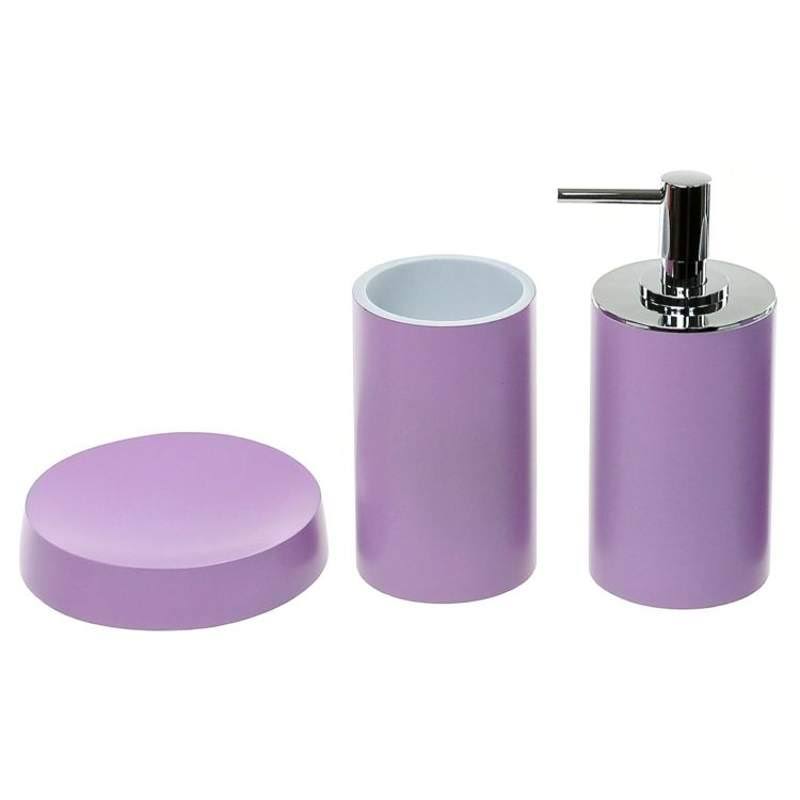 Yucca Lilac Bathroom Accessory Set E345
