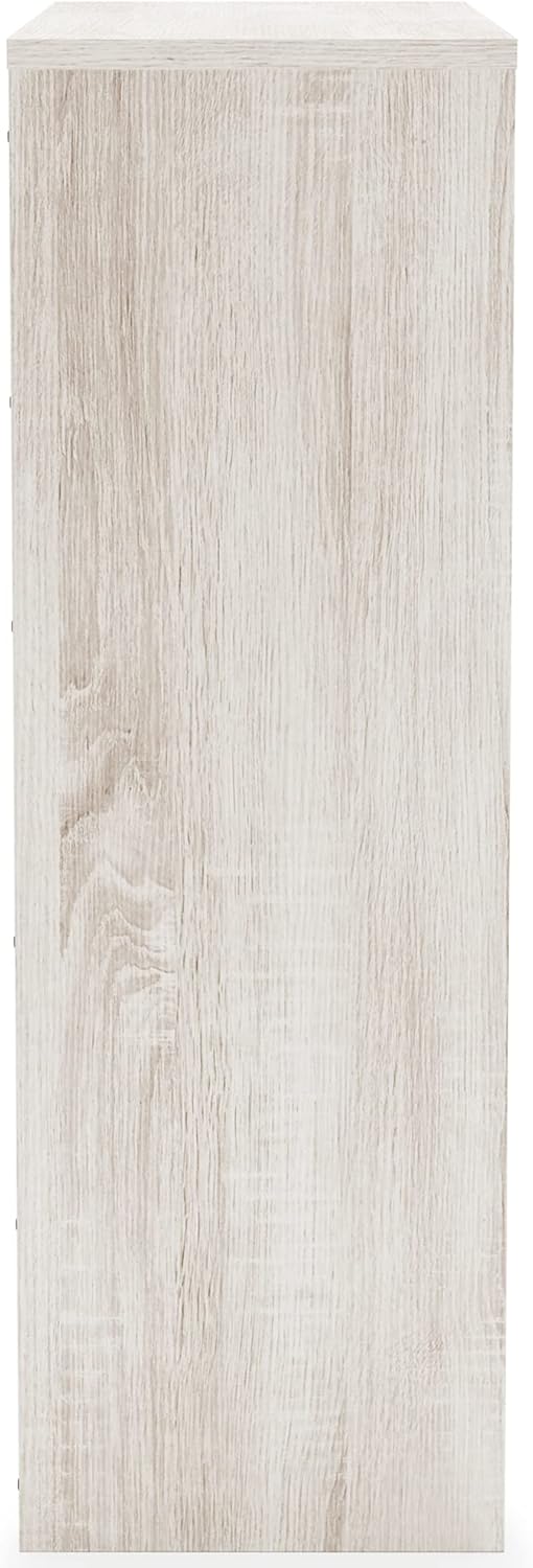 Whitewash 2 Shelves Bookcase D4466
