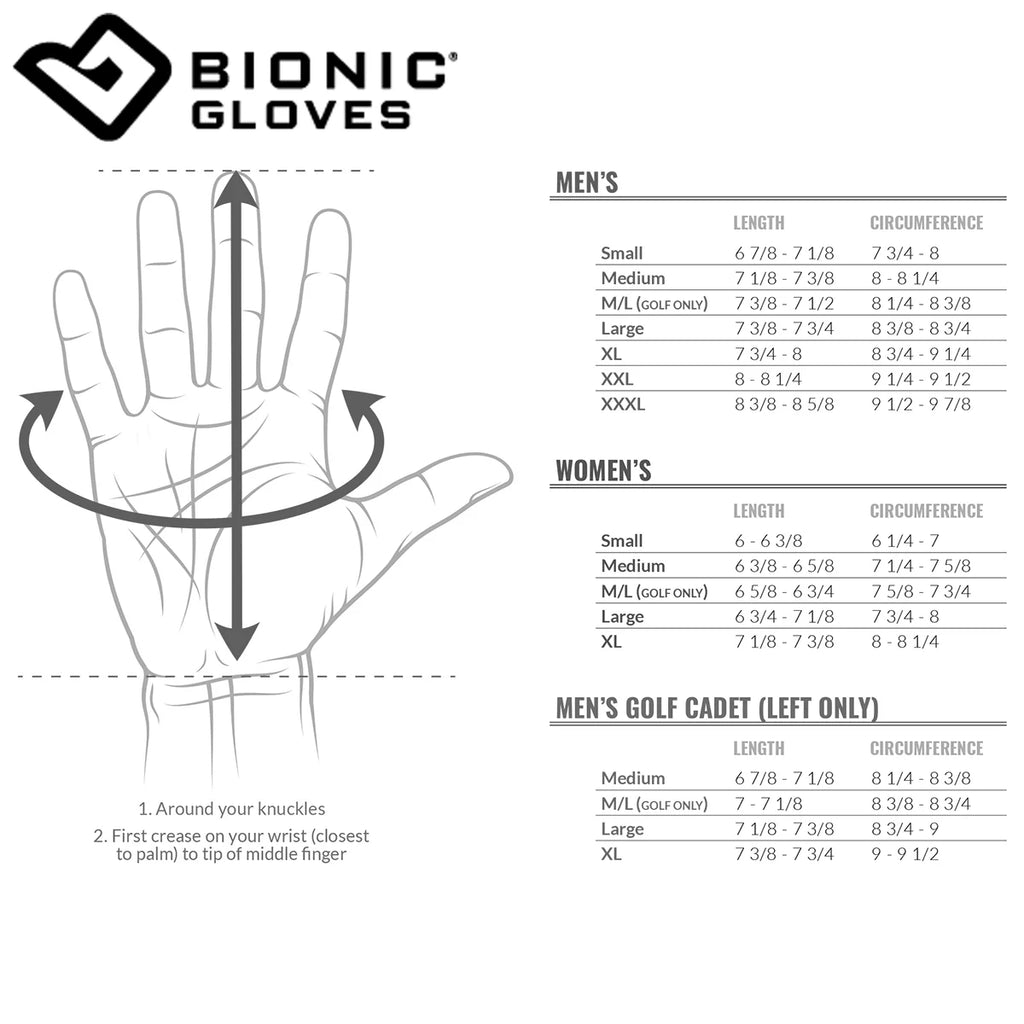 White XL Golf Glove M783