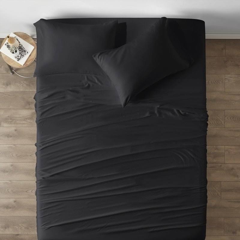 Rayon from Bamboo 4-Piece King Bed Sheet Set N899