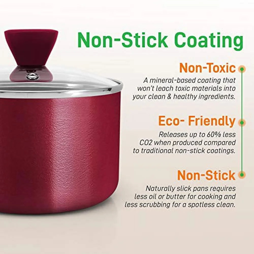 13 Piece Non-Stick Cookware Set Q7599