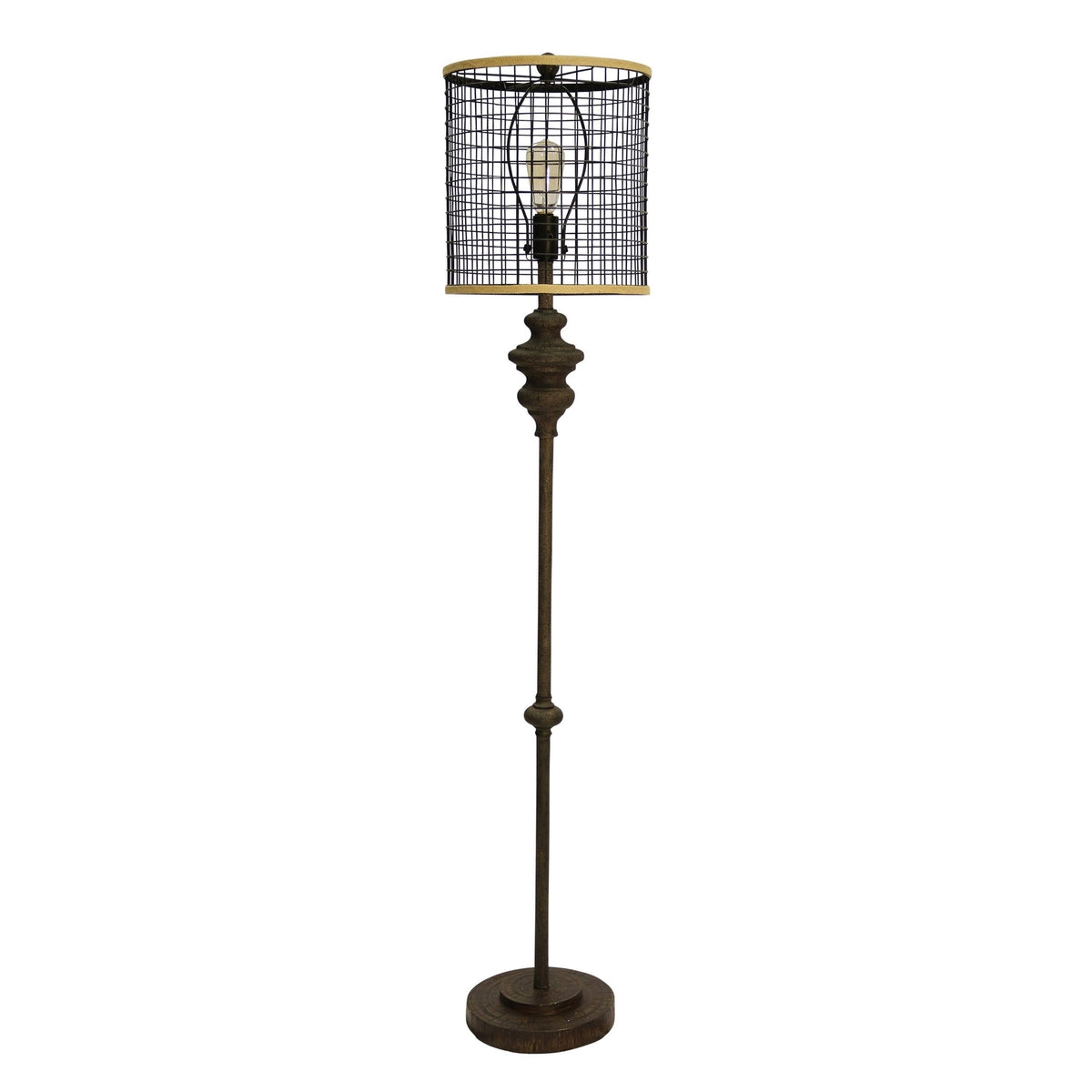 Black Metal Floor Lamp F1060