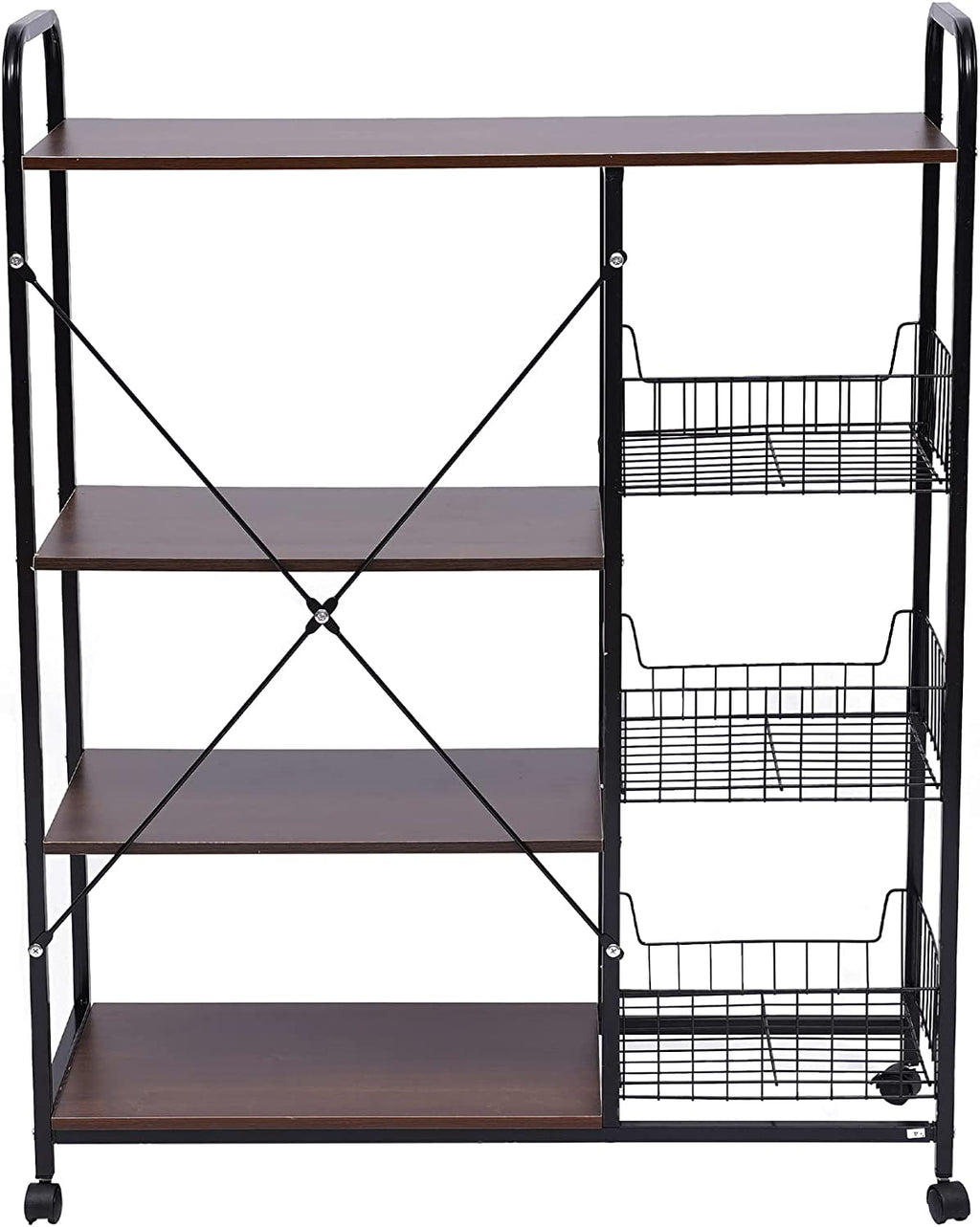Industrial Microwave Oven Stand with Storage Shelf M1468