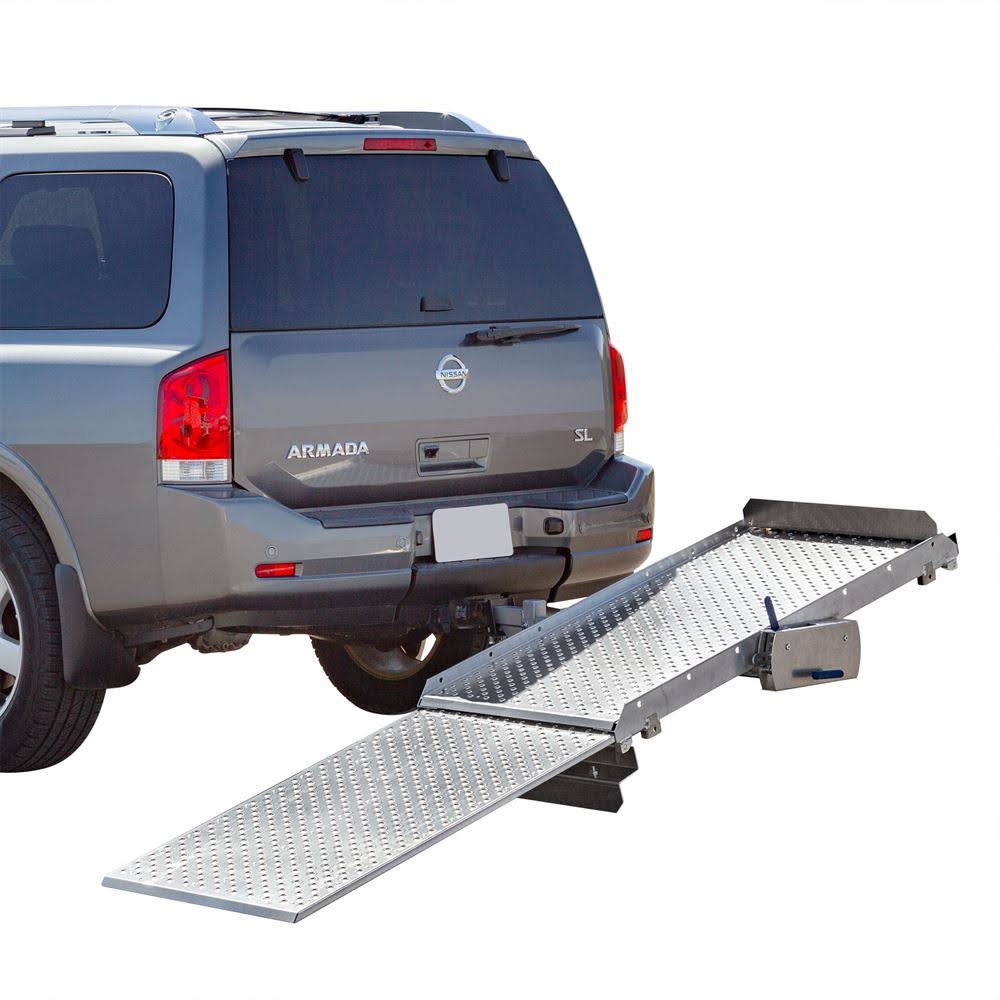 Aluminum Scooter and Wheelchair Carrier, 350 lb. A896536