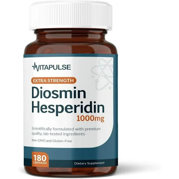 Diosmin and Hesperidin 1000mg 180 Vegetarian Capsules N1353