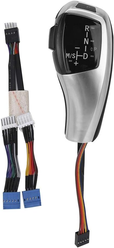 Silver LED Gear Shift Knob Retrofit Kit Pack of 2 R74086