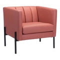 Faux Leather Accent Chair Y70493