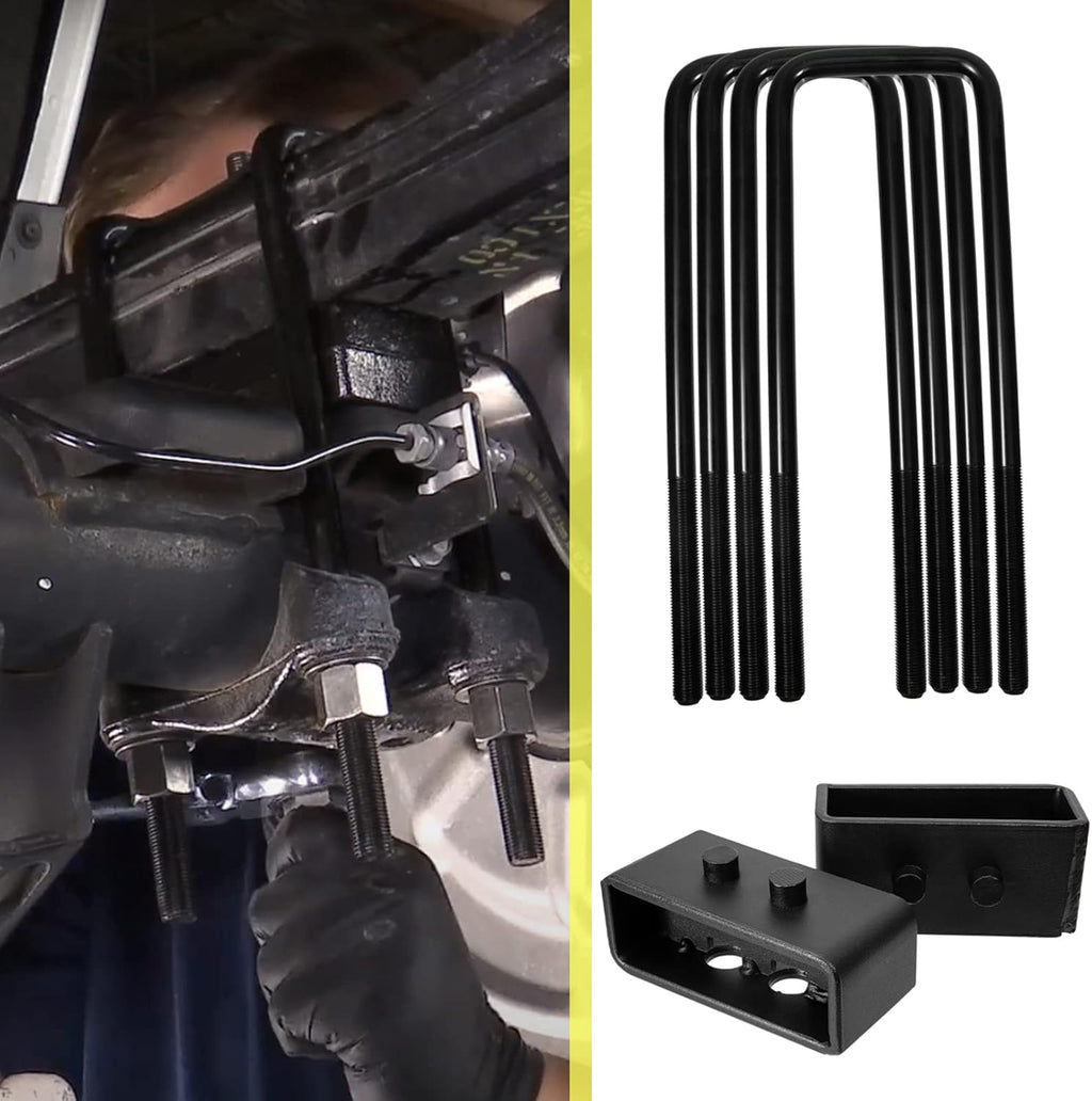 2 inch Rear Leveling Kit with Extended U Bolts Pickup Pack of 2 R5447