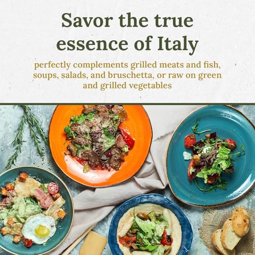 Cold Extracted Italian Extra Virgin Olive Oil 25.4 fl oz (Pack of 2) B8947