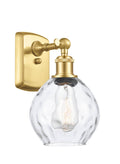 Satin Gold Small 1 Light Sconce D6106