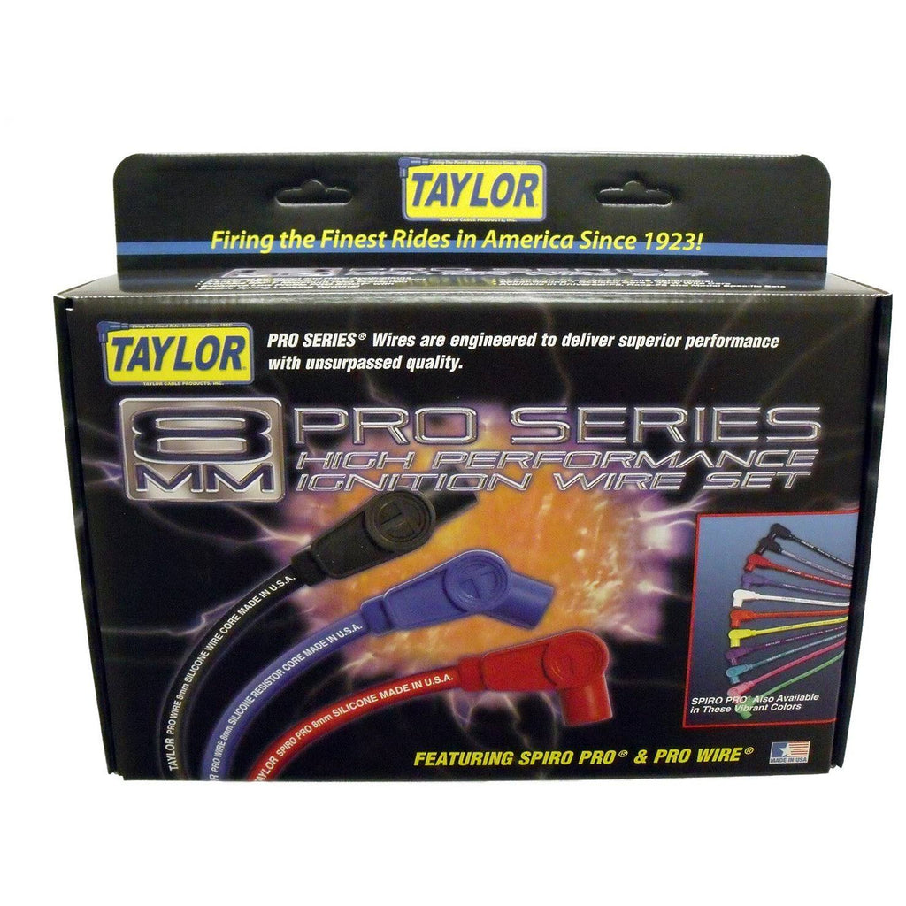 8mm Black Spark Plug Wire Set O48139