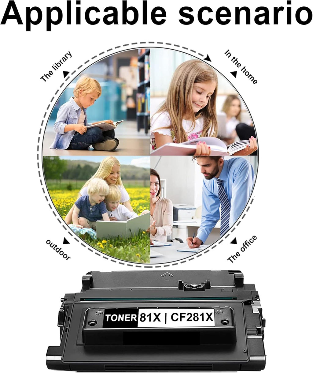 Black Compatible Toner Cartridge Replacement E764416