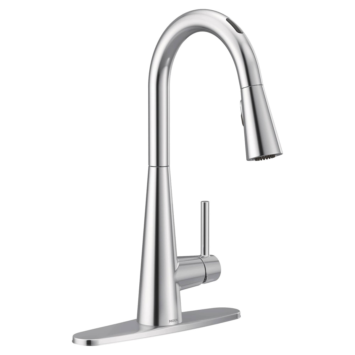 Chrome One-Handle Pulldown Kitchen Faucet D66137