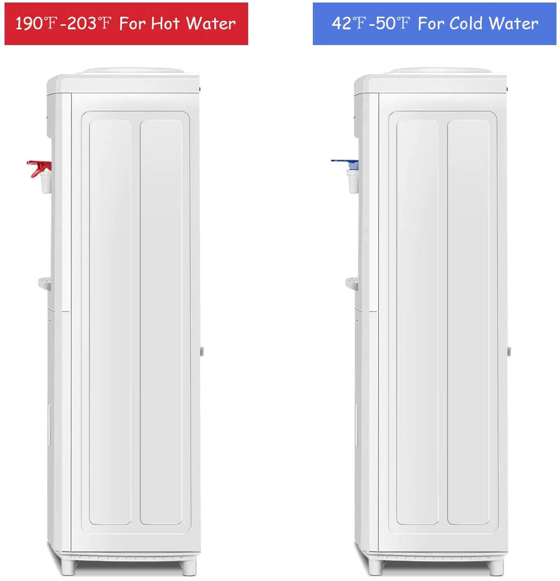 Top Loading Water Cooler Dispenser 5 Gallon White I553339