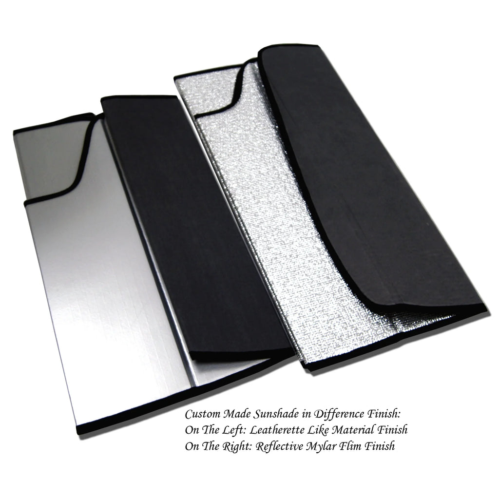 Custom Fit Leatherette Windshield Sun Shade Protector U752