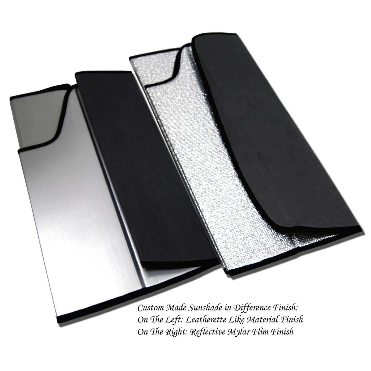 Custom Fit Leatherette Windshield Sun Shade Protector U752