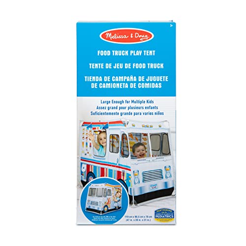 Double-Sided Food Truck Play Tent Z217630