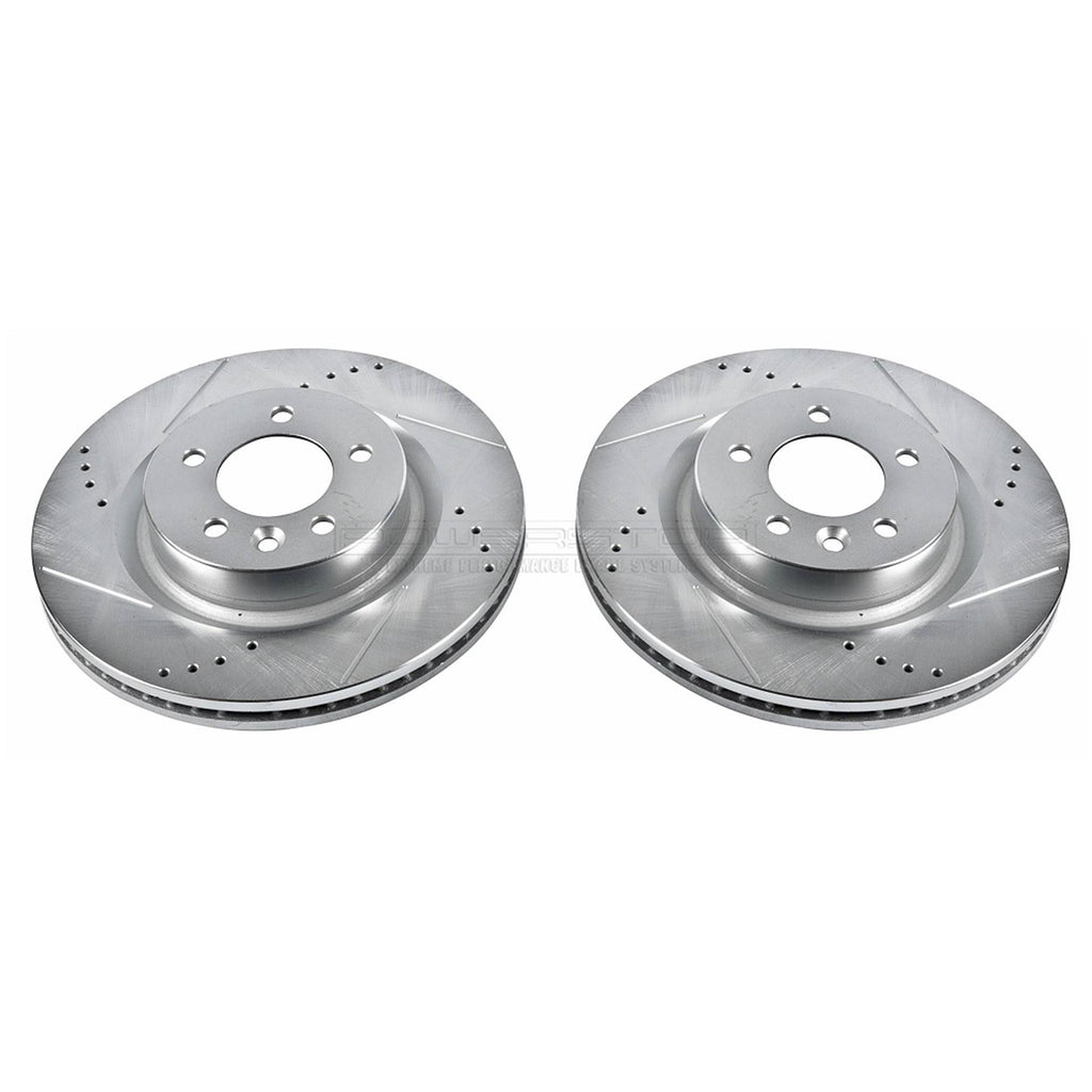 Front Drilled & Slotted Rotors P179316