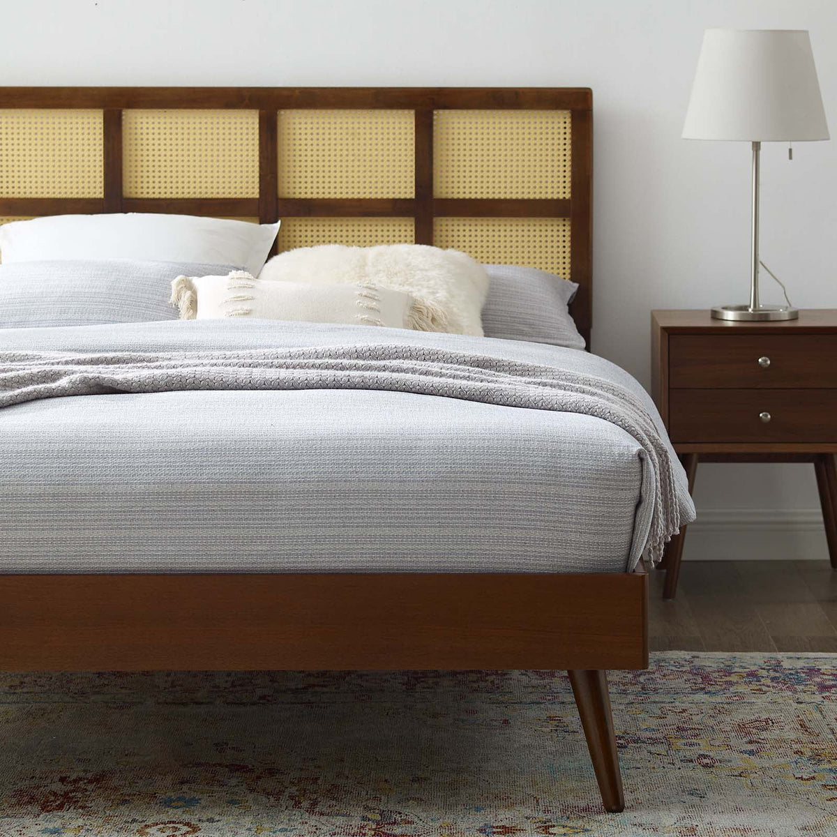 King Size Wood Platform Bed Frame Z5567