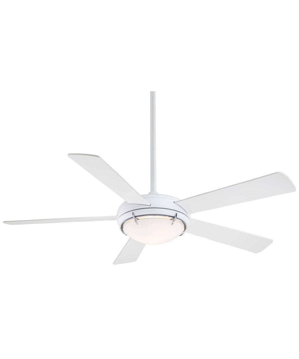 54 inch White Ceiling Fan F150504