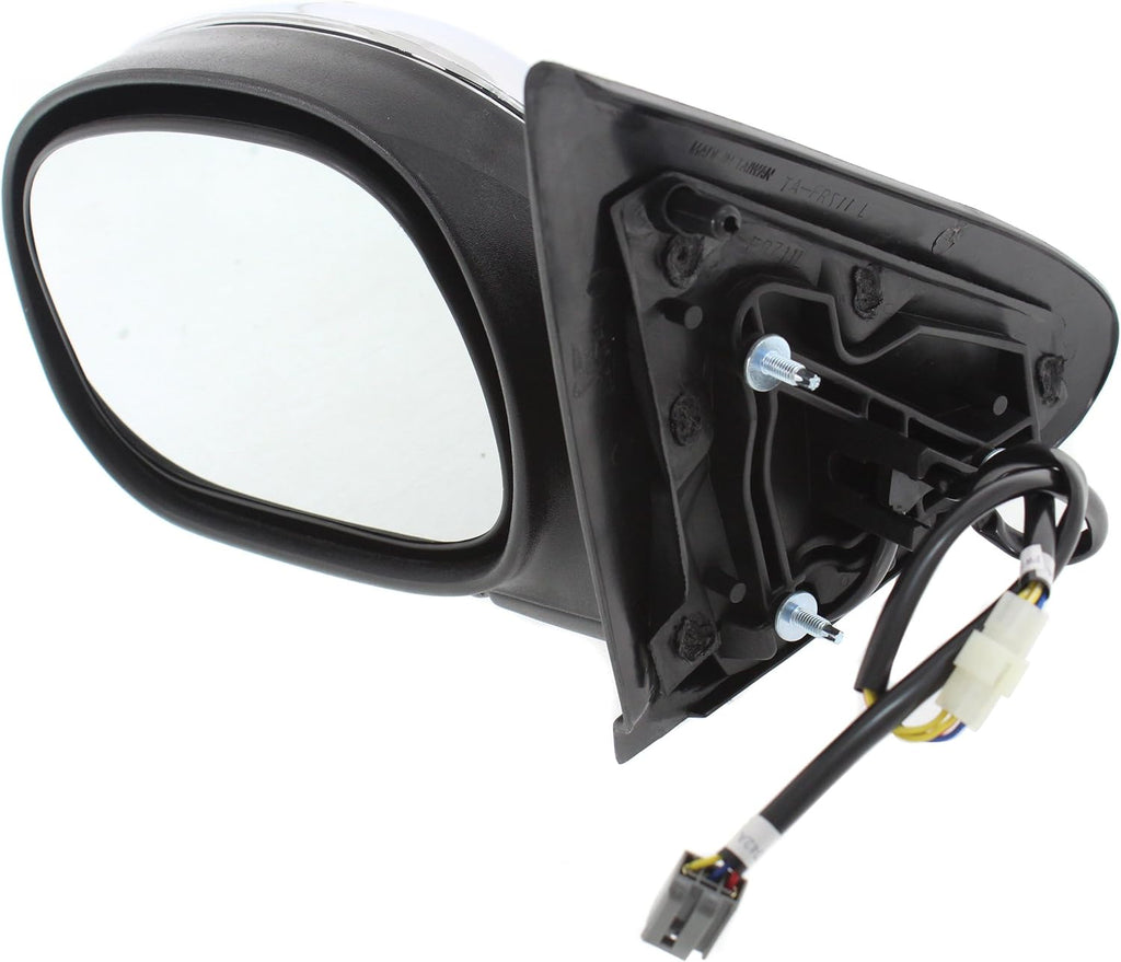 Chrome Manual Folding Power Mirror for Ford F-Series 97-04 K2523