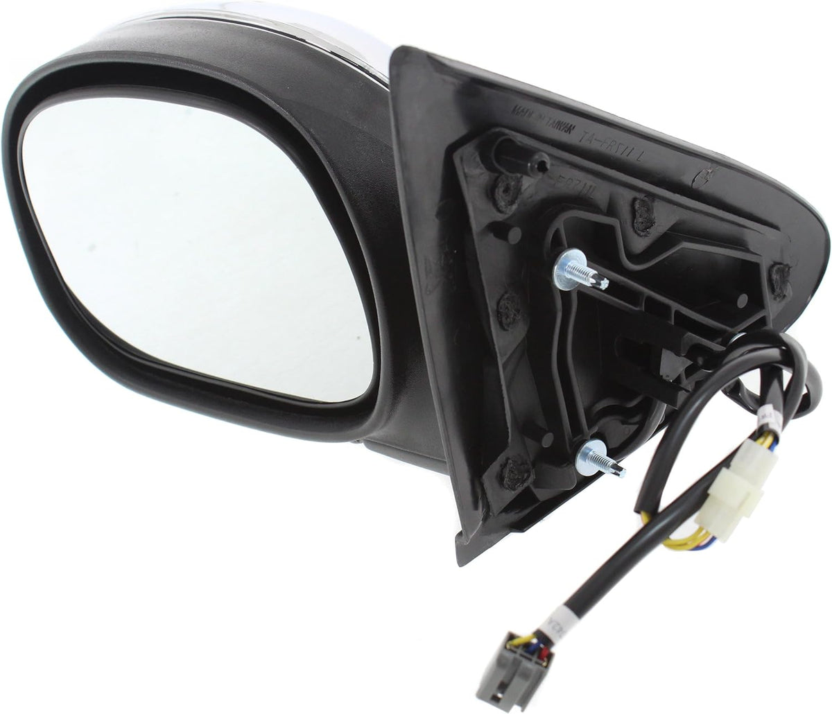 Chrome Manual Folding Power Mirror for Ford F-Series 97-04 K2523