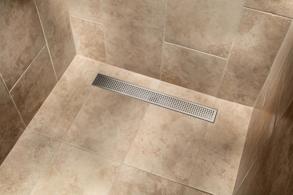 26x22 Stainless Steel Linear Shower Drain K654