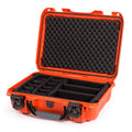 Orange Waterproof Hard Case with Padded Dividers T527301